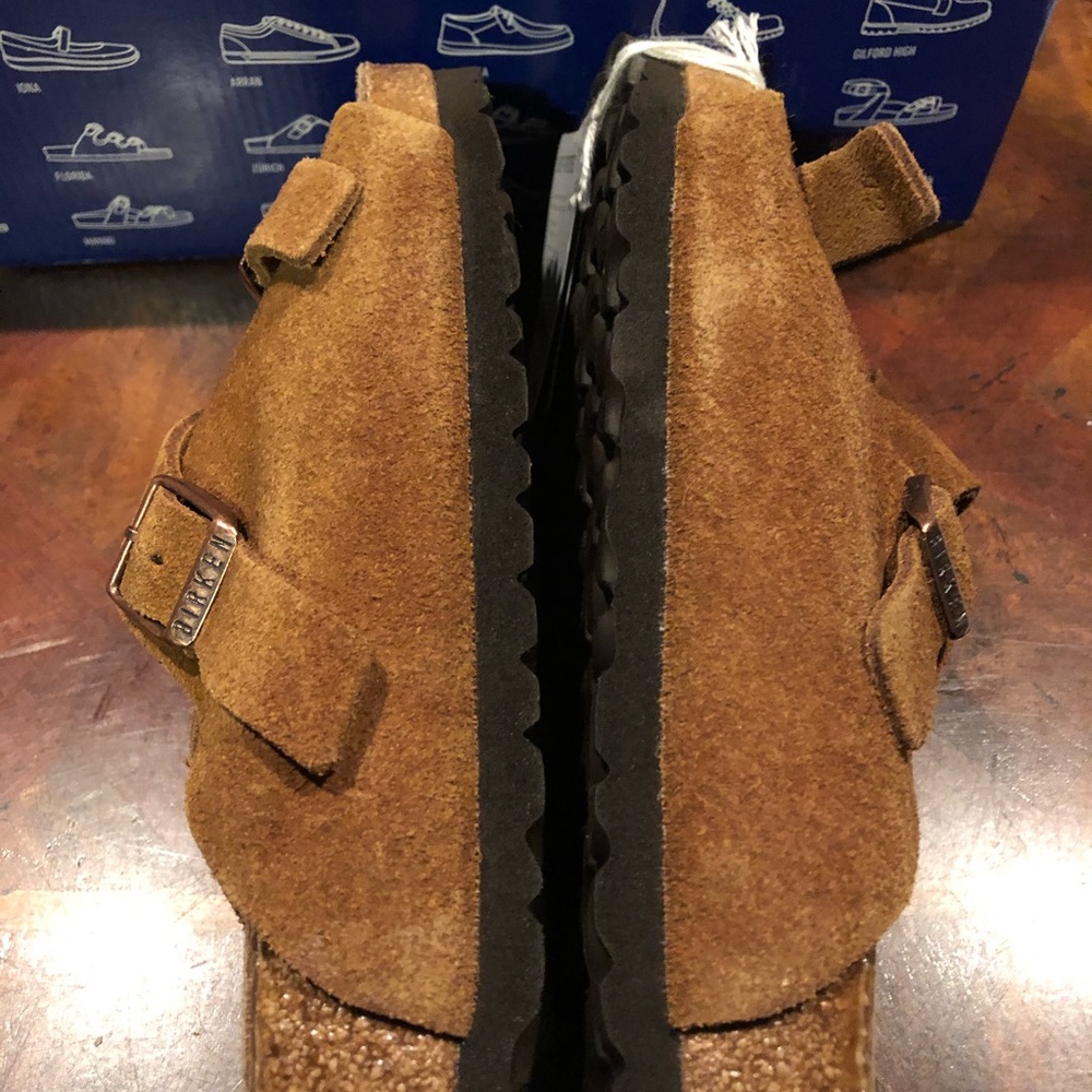 Birkenstock Zurich mink suede 9 medium new - Picture 6 of 7